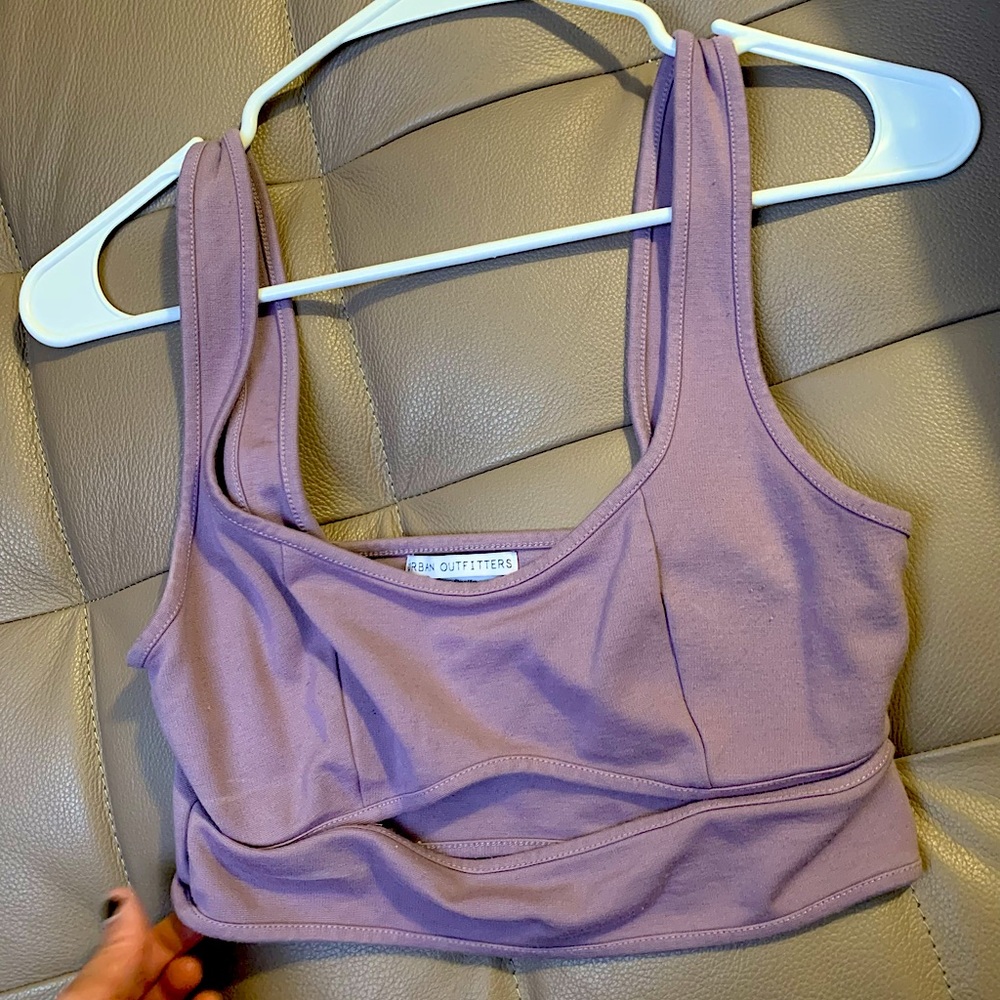Urban outfitters size M cutout crop top